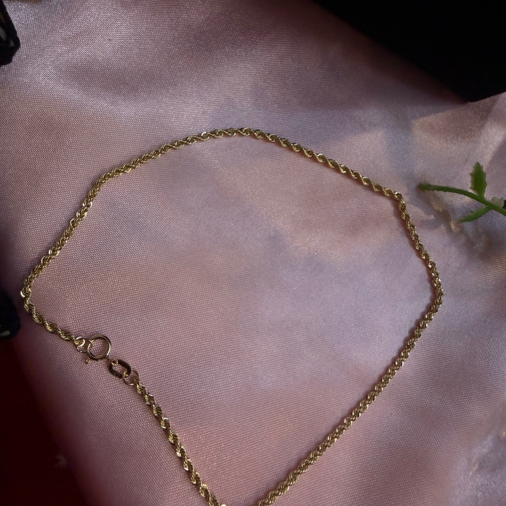 Elegant Gold Anklets 18 karats gold